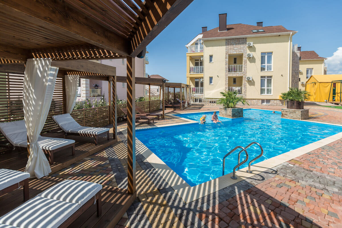 Гостевой дом Вилла Корсика Саки-18